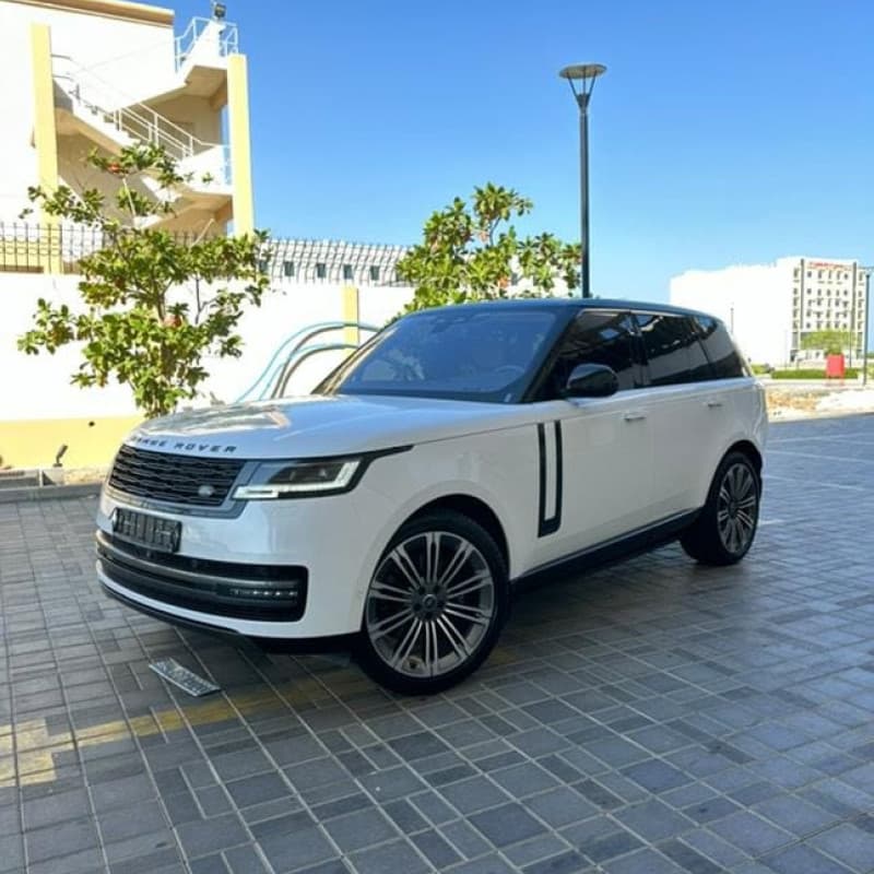 Experience luxury and performance with a stylish white Range Rover